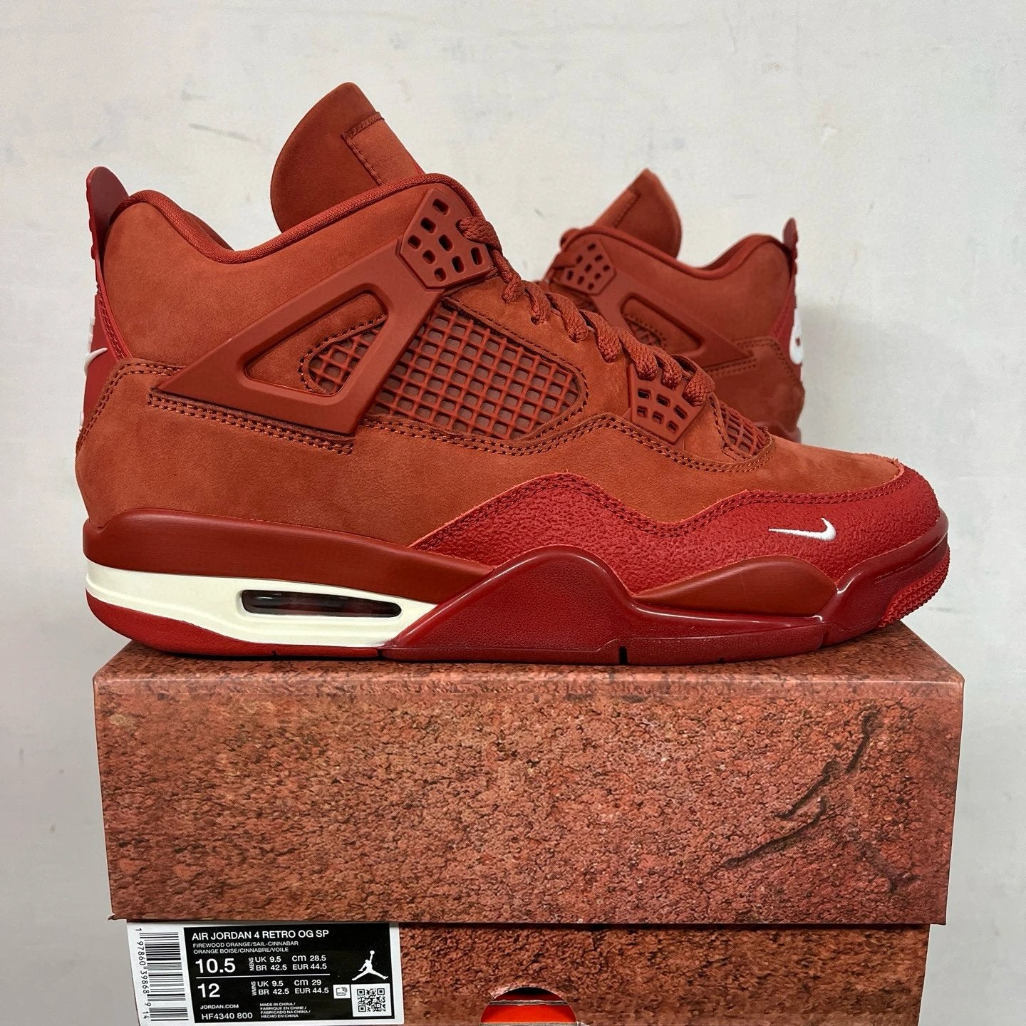 Nigel Sylvester x Air Jordan 4 Retro OG SP 'Brick By Brick'