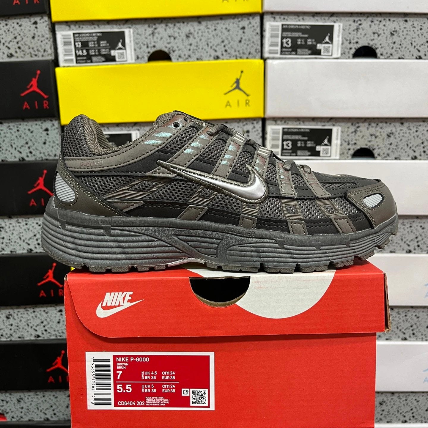 Nike P-6000 'Cave Stone Metallic Silver'