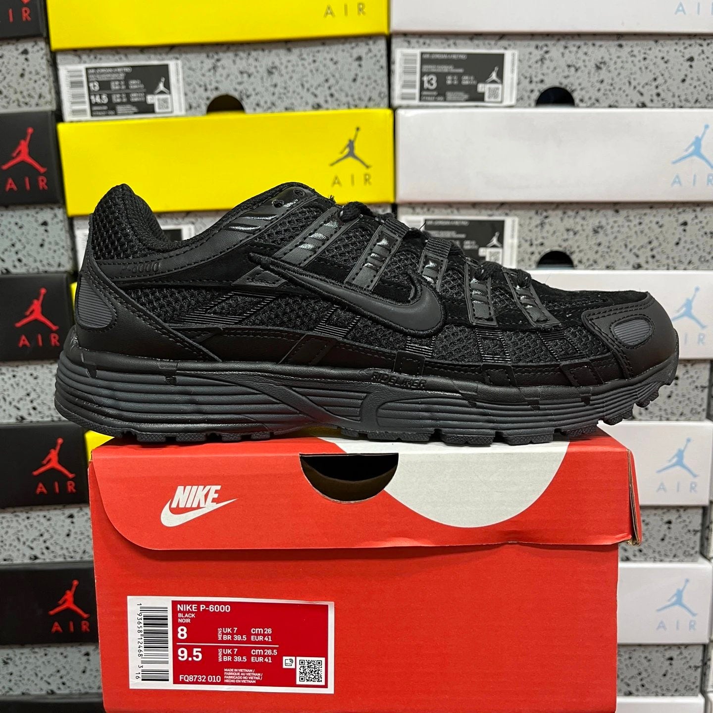 Nike P-6000 Premium 'Triple Black'