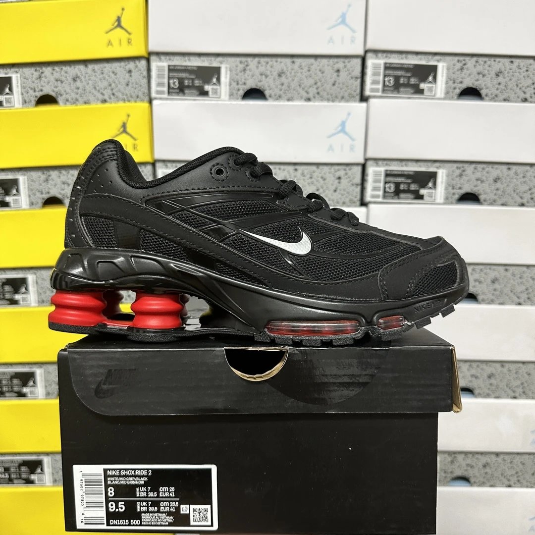 Nike Shox Ride 2 'Black University Red'