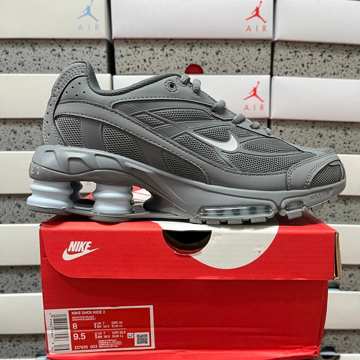 Nike Shox Ride 2 'Cool Grey Celestine Blue'