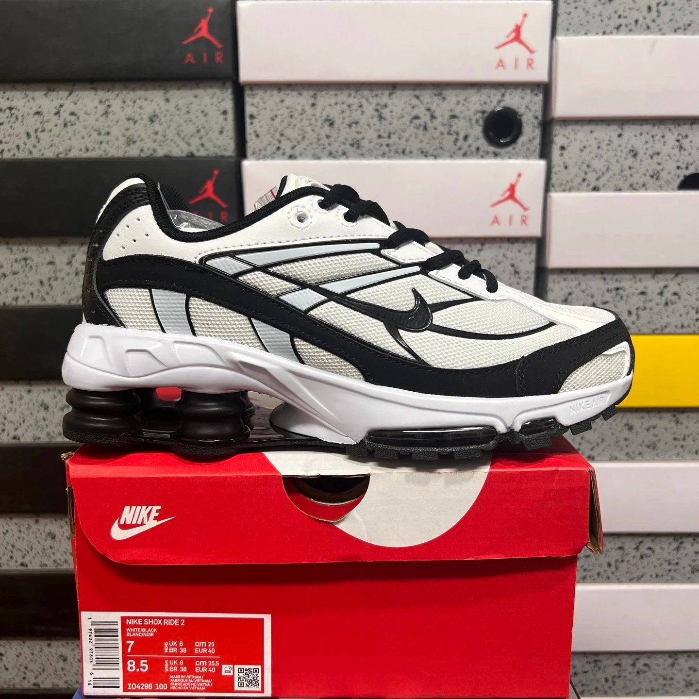 Nike Shox Ride 2 'White Black'