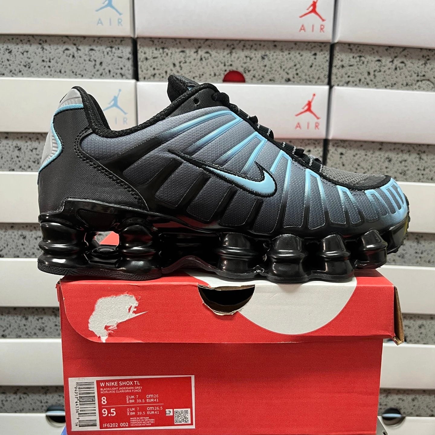 Nike Shox TL 'Black Celestine Blue'