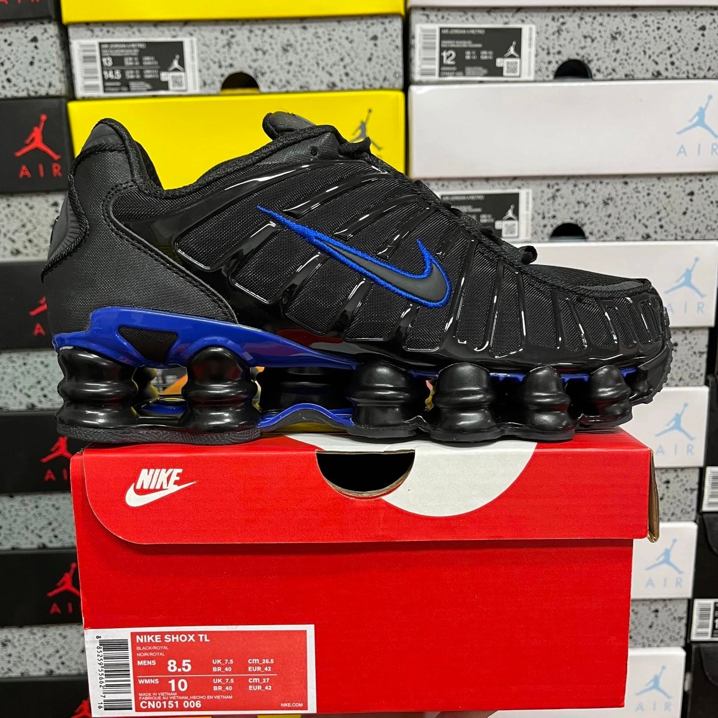 Nike Shox TL 'Black Racer Blue'