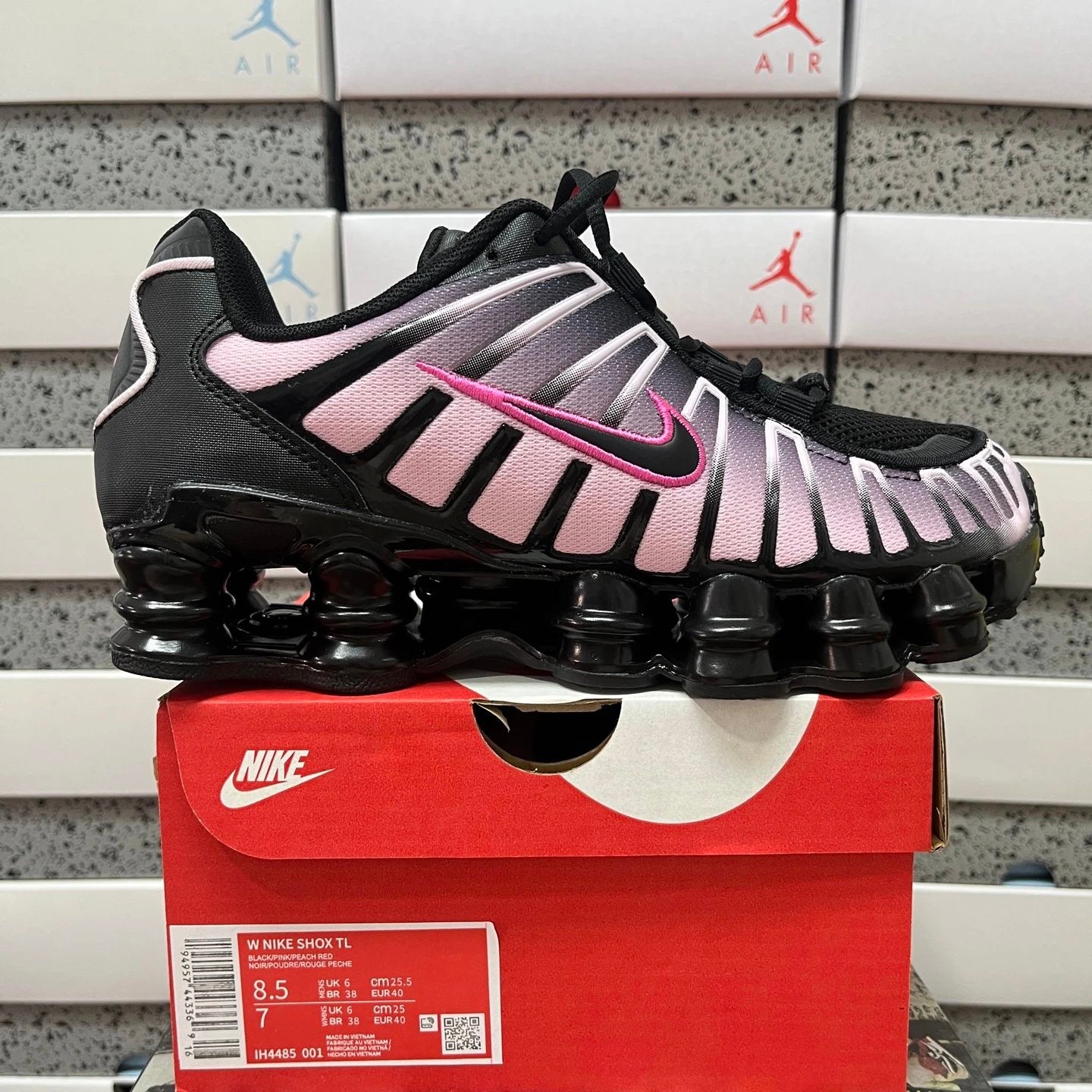 Nike Wmns Shox TL 'Black Playful Pink'