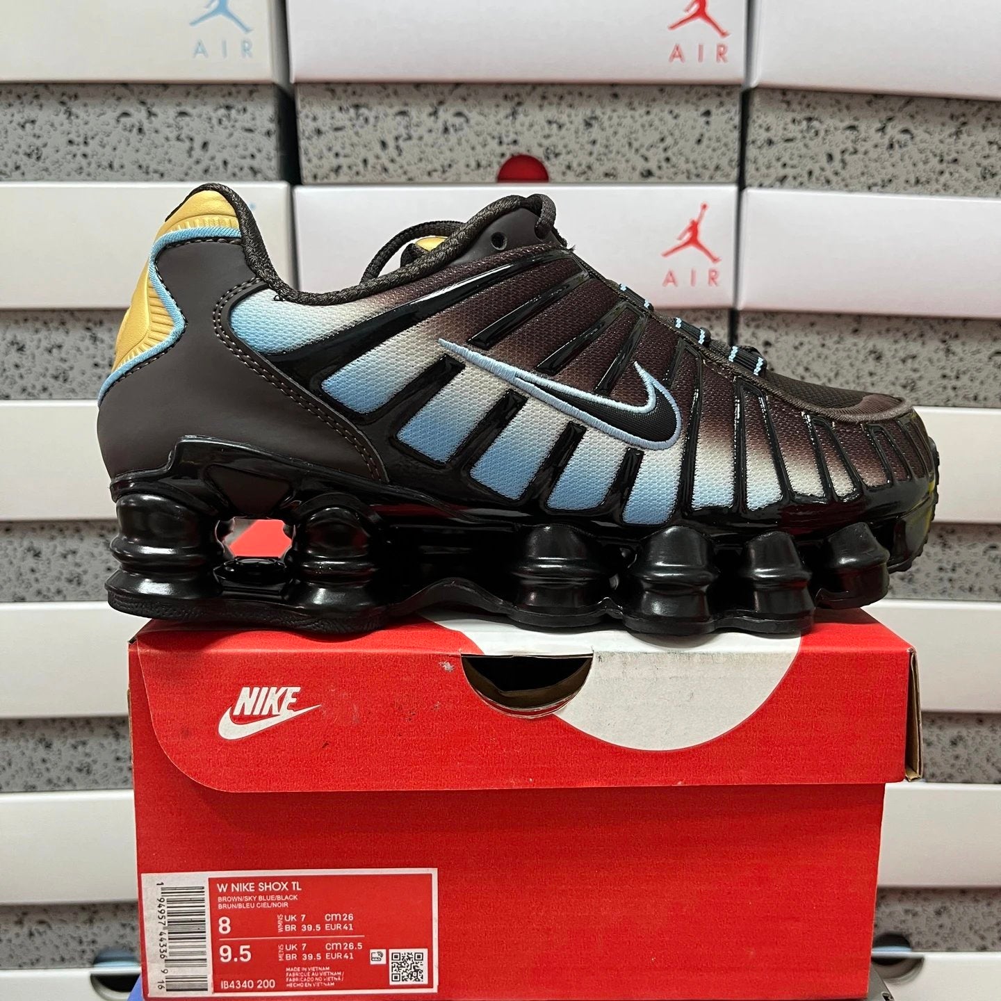Nike Wmns Shox TL 'Velvet Brown Denim Turquoise'