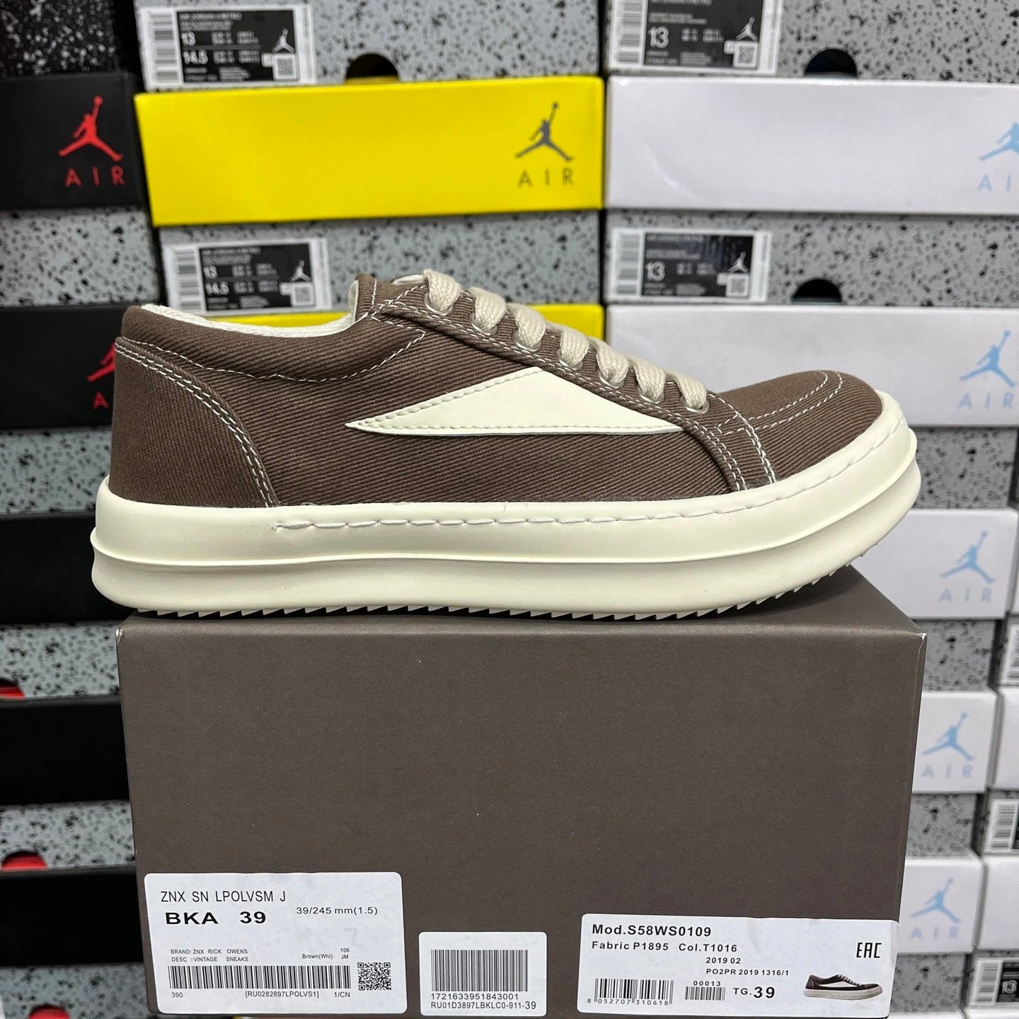 Rick Owens DRKSHDW Luxor Vintage Low 'Dust'
