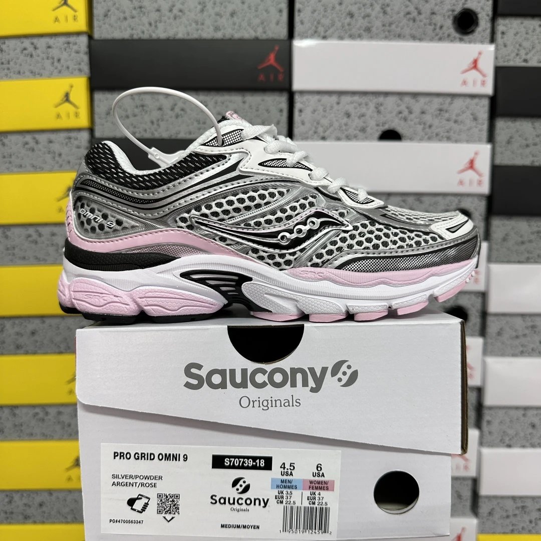 Saucony OG ProGrid Omni 9 'Silver Pink'