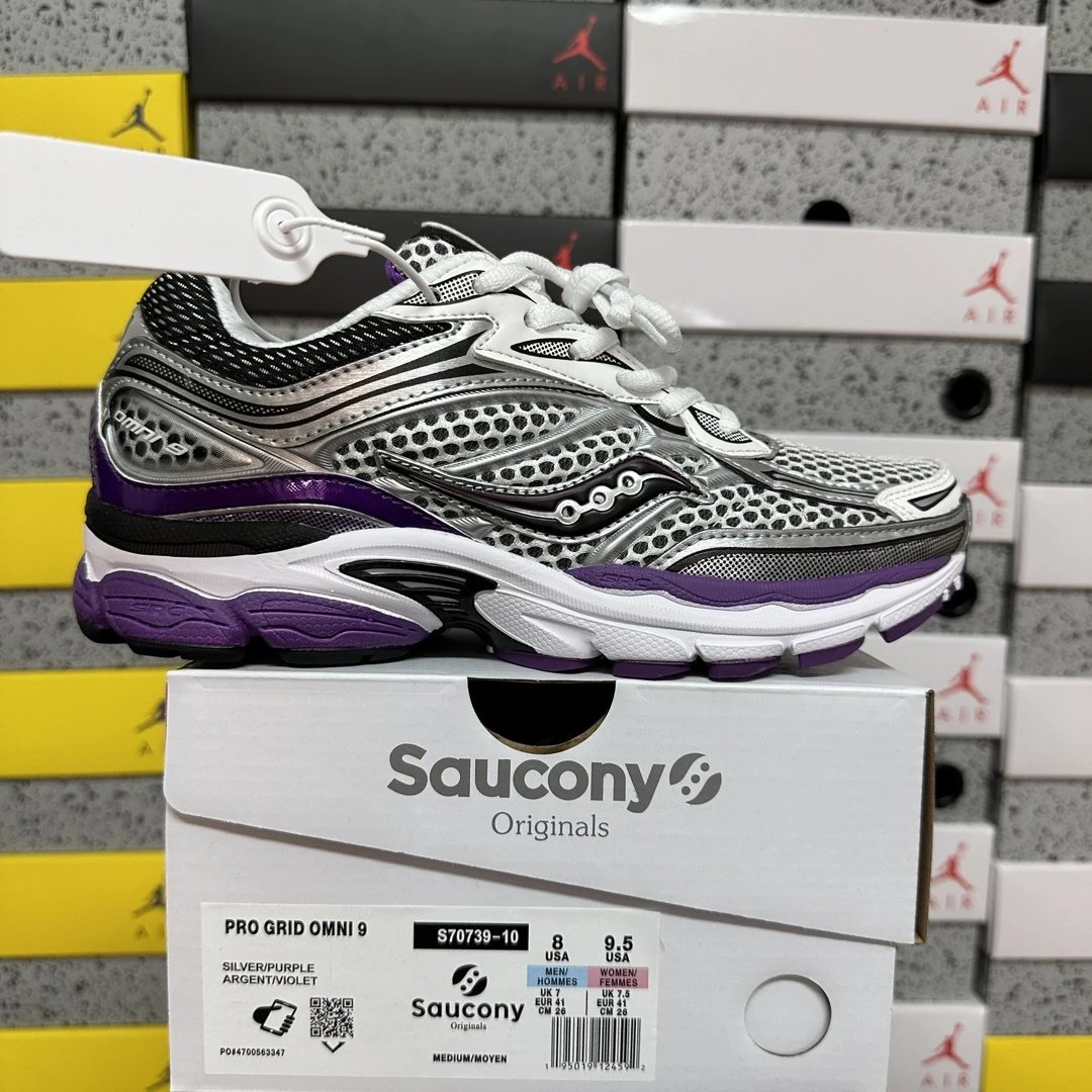 Saucony OG ProGrid Omni 9 'Silver Purple'