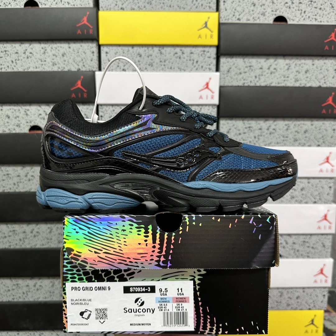 Saucony ProGrid Omni 9 'Glowaconstrictor Pack - Black'