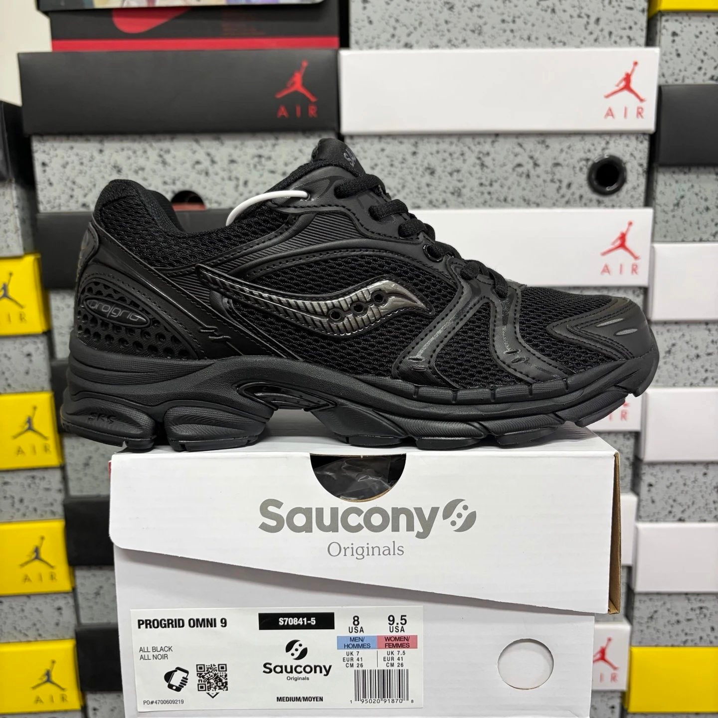 Saucony ProGrid Triumph 4 'Heritage Pack - Black'