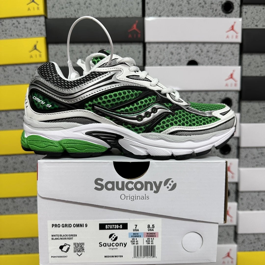 Saucony Progrid Omni 9 OG 'Green Silver'