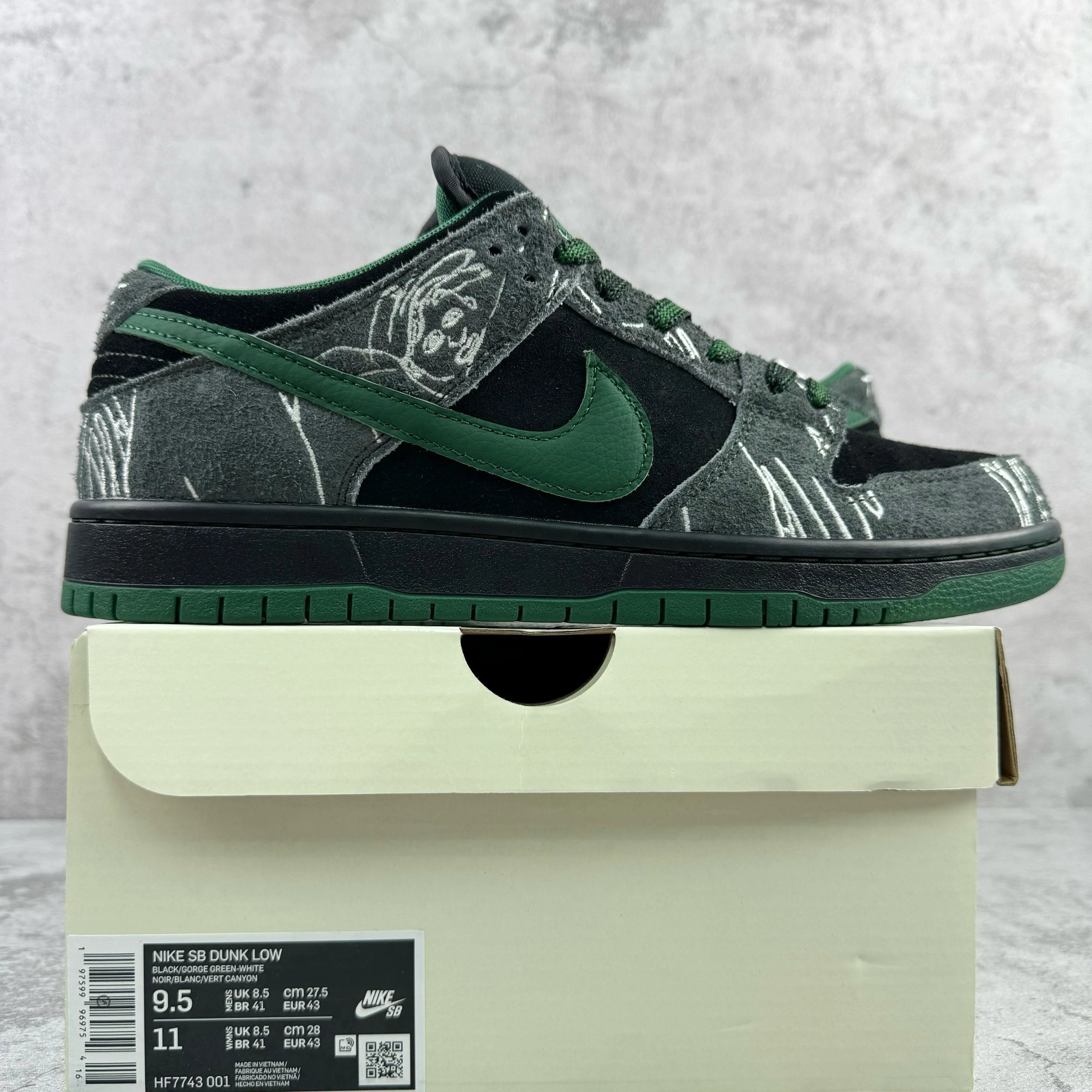 THERE Skateboards x Nike Dunk Low SB 'Ultra Humanized'