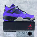 Travis Scott x Air Jordan 4 Retro 'Purple Suede - White Midsole' Friends & Family
