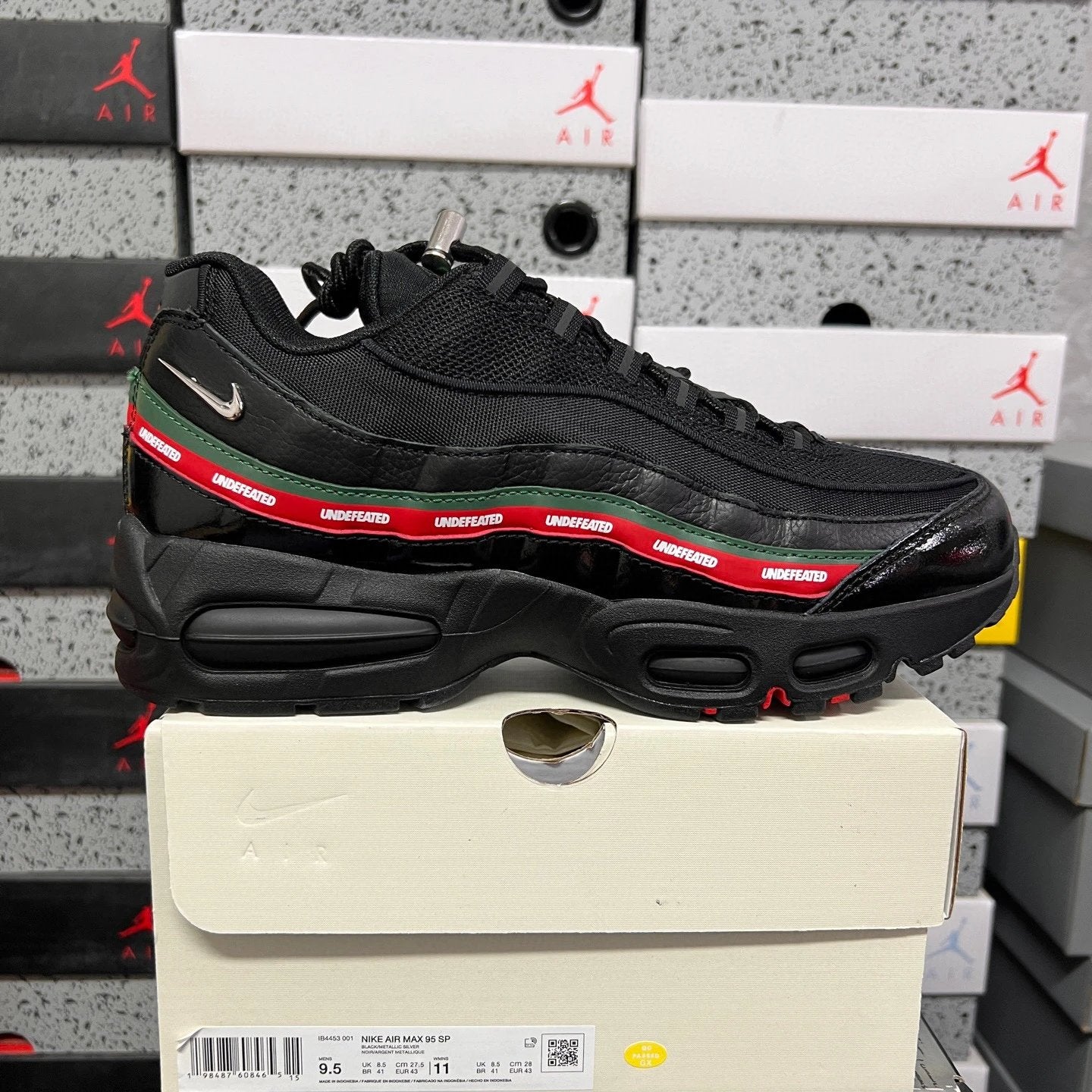 Undefeated x Nike Air Max 95 'Black'