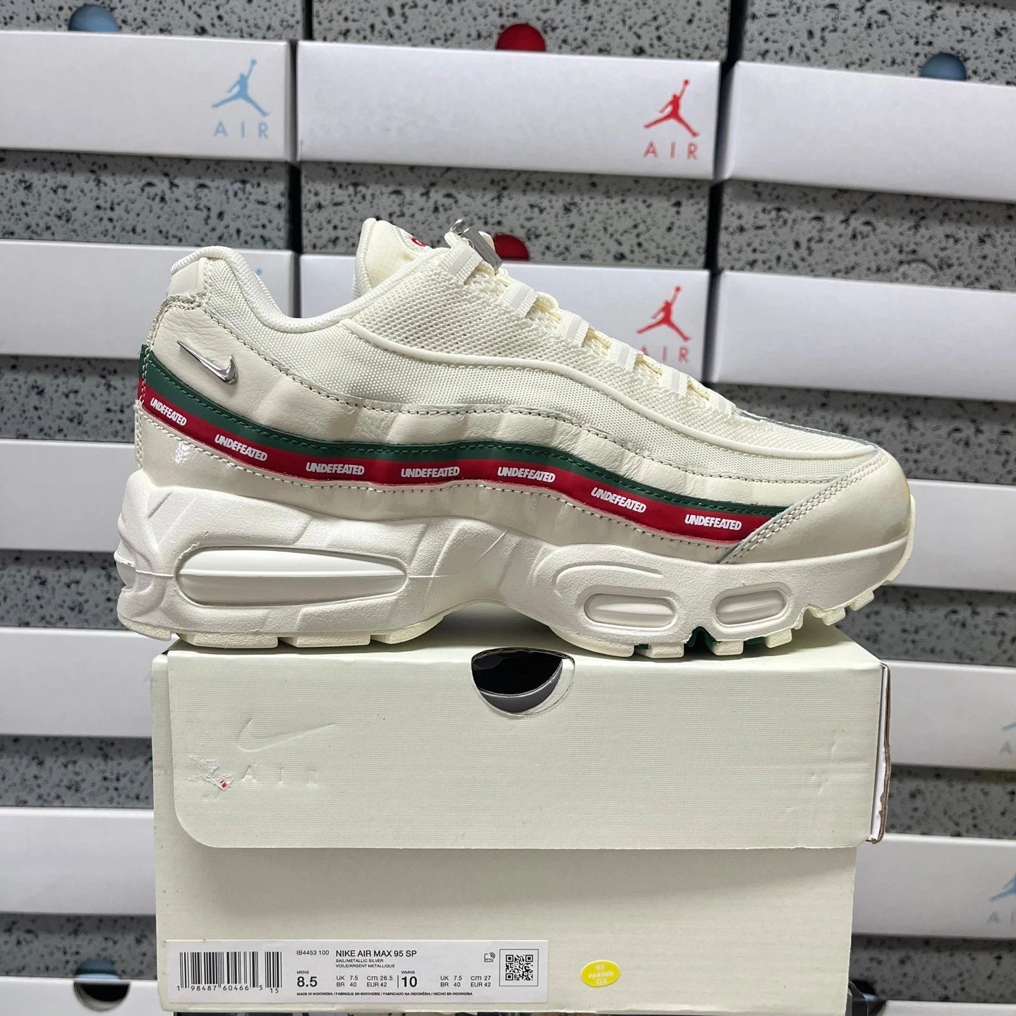 Undefeated x Nike Air Max 95 'Sail'