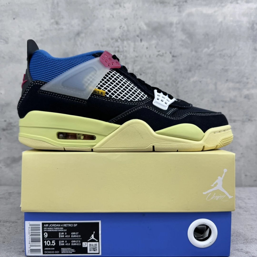 Union LA x Air Jordan 4 Retro 'Off Noir'