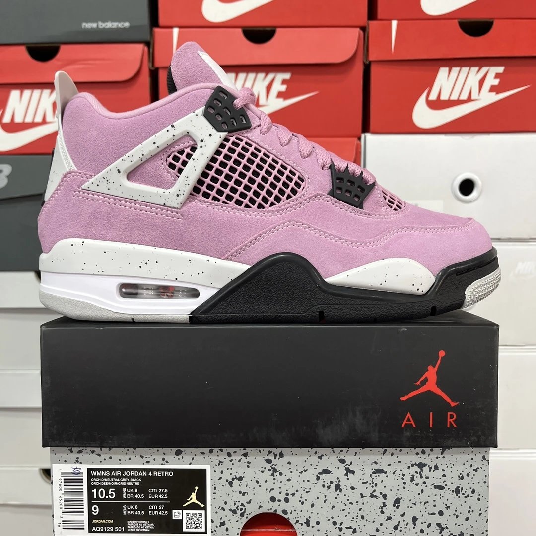 Wmns Air Jordan 4 Retro 'Orchid'